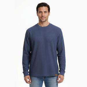 Mens Mountain Ridge Heavyweight Thermal Long Sleeve Crew Tee alternate view